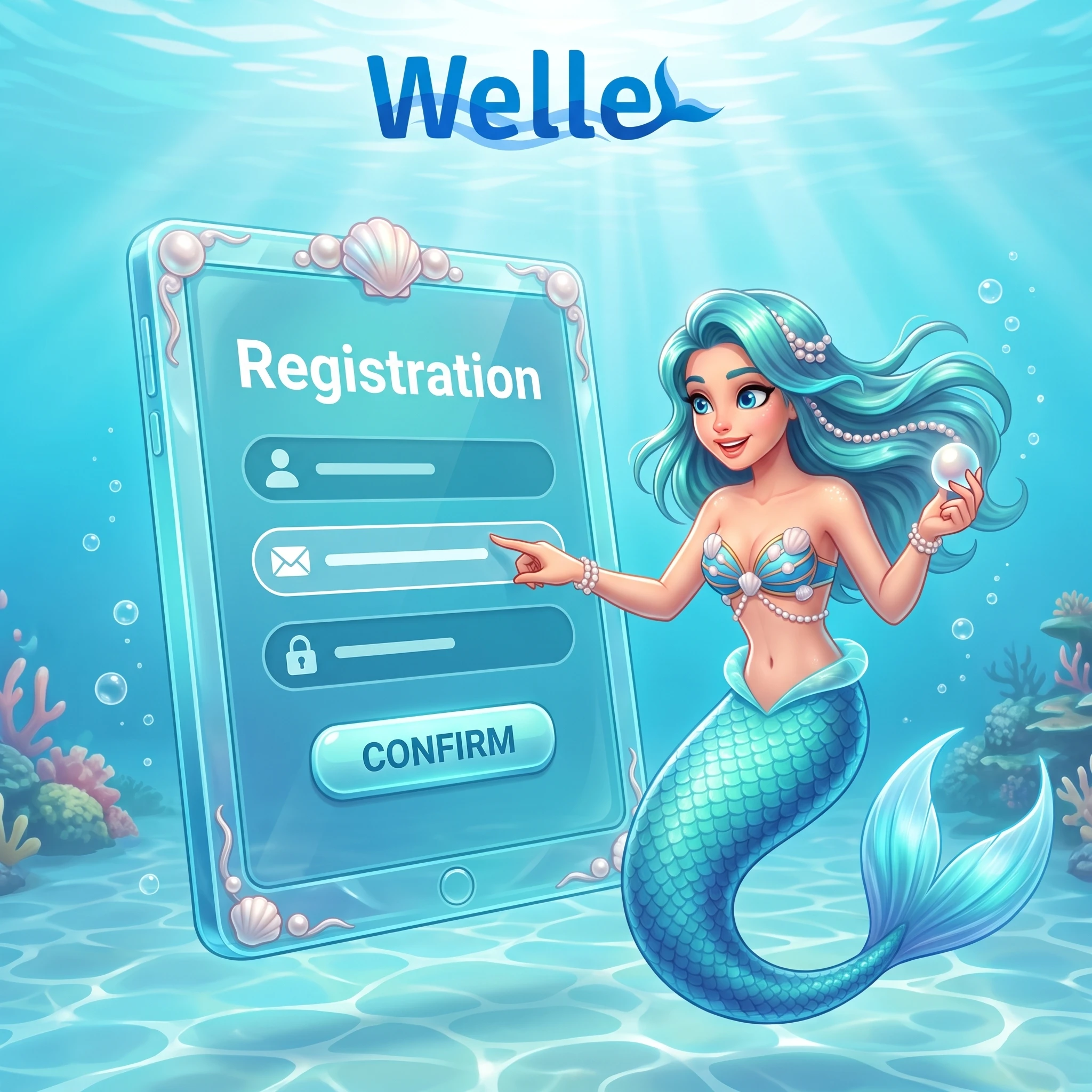 Welle Casino Registrierung unter Wasser